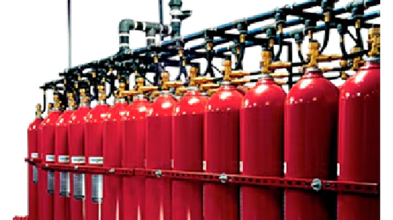 gaseous suppression systems