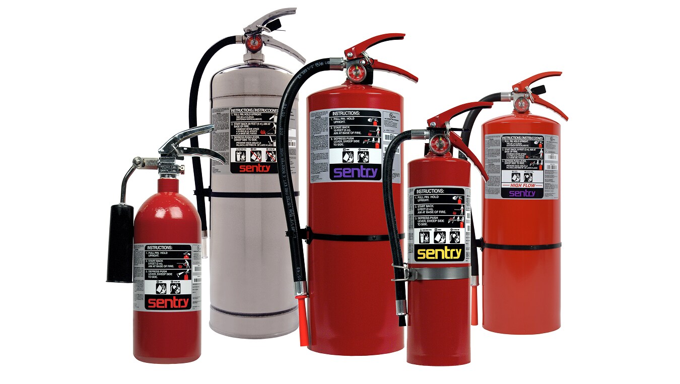 portable fire extinguishers
