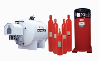 A water mist fire suppression system from Ansul