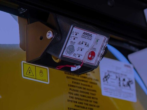 ANSUL industrial vehicle